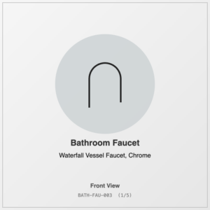 Waterfall Vessel Faucet, Chrome