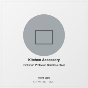 Sink Grid Protector, Stainless Steel