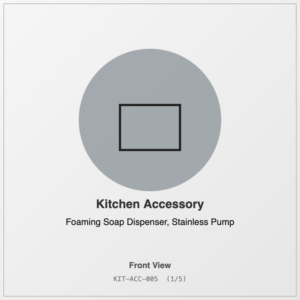 Foaming Soap Dispenser, Stainless Pump